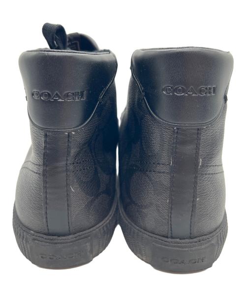 COACH（コーチ）COACH (コーチ) ハイカットスニーカー グレー サイズ:26の古着・服飾アイテム