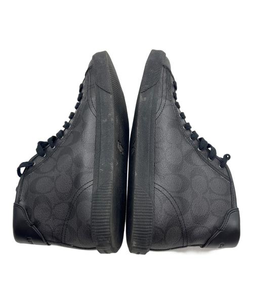 COACH（コーチ）COACH (コーチ) ハイカットスニーカー グレー サイズ:26の古着・服飾アイテム