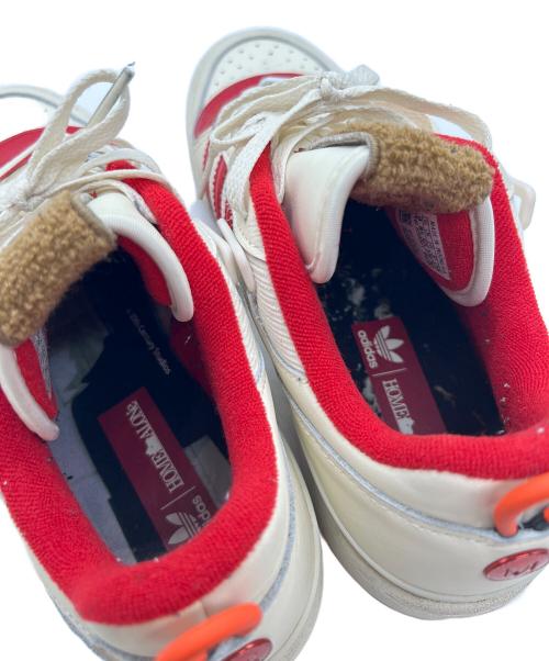 adidas Originals（アディダスオリジナル）adidas Originals (アディダスオリジナル) HOME ALONE (ホームアローン) スニーカー ホワイト×レッド サイズ:27の古着・服飾アイテム