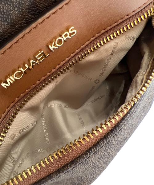 MICHAEL KORS（マイケル・コース）MICHAEL KORS (マイケルコース) リュック ブラウンの古着・服飾アイテム