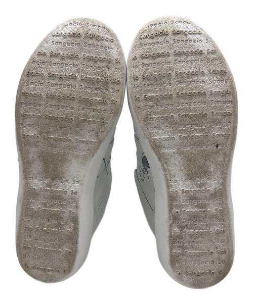 Sangacio（サンガッチョ）Sangacio (サンガッチョ) ローカットスニーカー ホワイト サイズ:25の古着・服飾アイテム