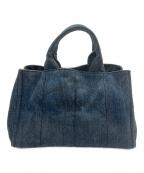 PRADAプラダ）の古着「ハンドバッグ」｜ブルー