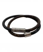 LOUIS VUITTONルイ ヴィトン）の古着「ブレスレット」｜ブラウン×ブラック