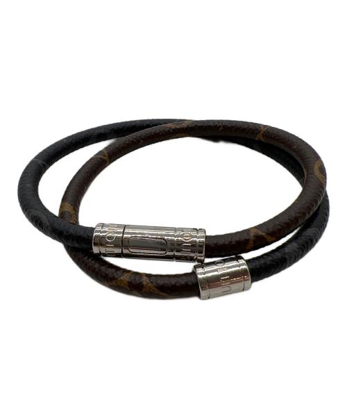 LOUIS VUITTON（ルイ ヴィトン）LOUIS VUITTON (ルイ ヴィトン) ブレスレット ブラウン×ブラックの古着・服飾アイテム