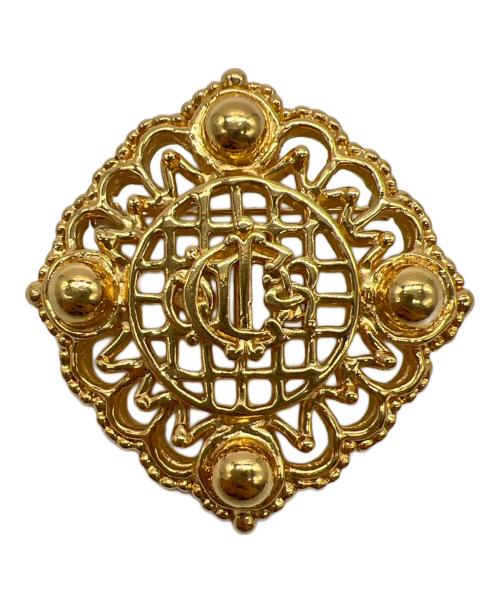 Christian Dior（クリスチャン ディオール）Christian Dior (クリスチャン ディオール) ブローチ ゴールドの古着・服飾アイテム