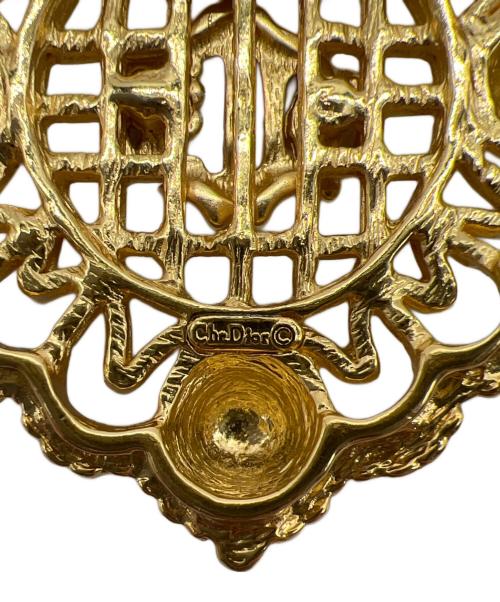 Christian Dior（クリスチャン ディオール）Christian Dior (クリスチャン ディオール) ブローチ ゴールドの古着・服飾アイテム