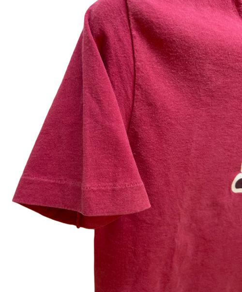 stussy（ステューシー）stussy (ステューシー) プリントTシャツ レッド サイズ:Sの古着・服飾アイテム