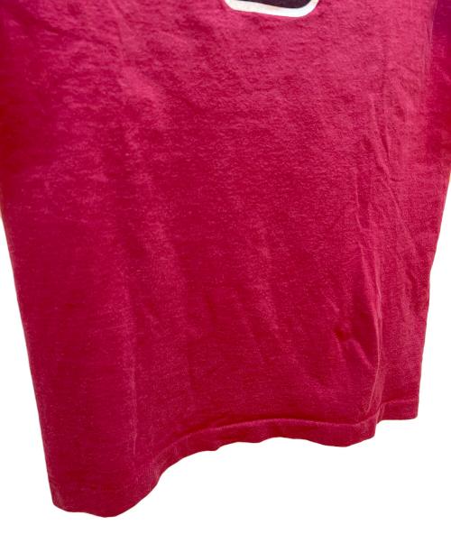 stussy（ステューシー）stussy (ステューシー) プリントTシャツ レッド サイズ:Sの古着・服飾アイテム