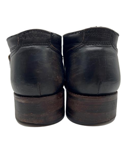 ROLLING DUB TRIO（ローリングダブトリオ）ROLLING DUB TRIO (ローリングダブトリオ) ダブルモンクストラップブーツ ブラック サイズ:27cmの古着・服飾アイテム