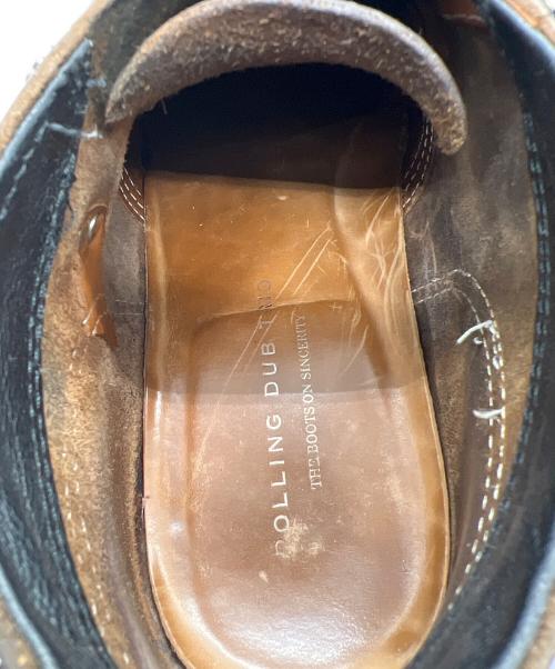 ROLLING DUB TRIO（ローリングダブトリオ）ROLLING DUB TRIO (ローリングダブトリオ) ダブルモンクストラップブーツ ブラック サイズ:27cmの古着・服飾アイテム