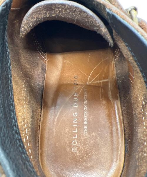 ROLLING DUB TRIO（ローリングダブトリオ）ROLLING DUB TRIO (ローリングダブトリオ) ダブルモンクストラップブーツ ブラック サイズ:27cmの古着・服飾アイテム