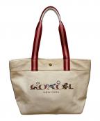 COACH×PEANUTSコーチ×ピーナッツ）の古着「トートバッグ」｜アイボリー