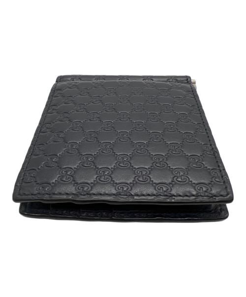 GUCCI（グッチ）GUCCI (グッチ) マネークリップ ネイビーの古着・服飾アイテム