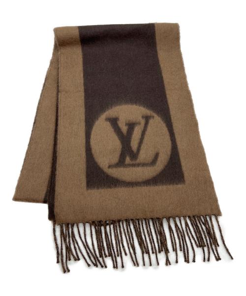 LOUIS VUITTON（ルイ ヴィトン）LOUIS VUITTON (ルイ ヴィトン) マフラー ブラウンの古着・服飾アイテム