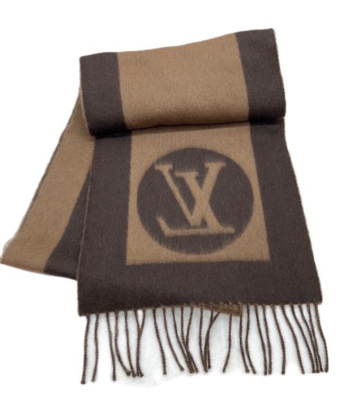LOUIS VUITTON（ルイ ヴィトン）LOUIS VUITTON (ルイ ヴィトン) マフラー ブラウンの古着・服飾アイテム