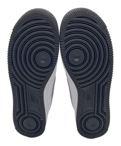 NIKE（ナイキ）NIKE (ナイキ) AIR FORCE 1 LOW 'HOOPS WHITE CANYON PURPLE' ホワイト サイズ:27.5 未使用品の古着・服飾アイテム