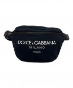 DOLCE & GABBANAドルチェ＆ガッバーナ）の古着「ウエストバッグ」｜ブラック