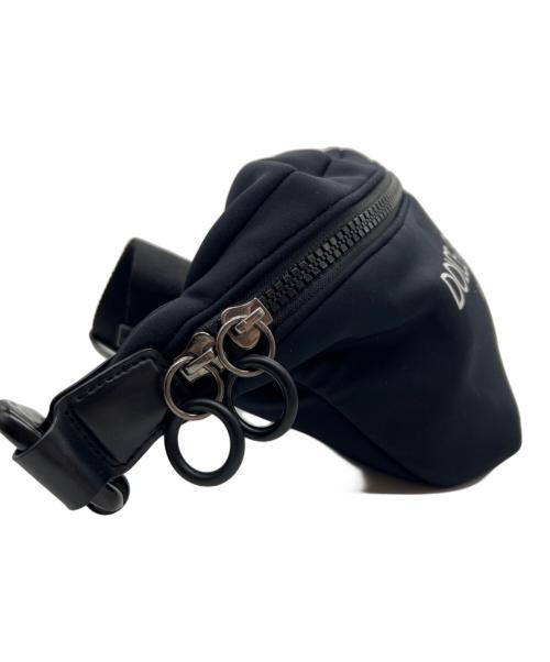 DOLCE & GABBANA（ドルチェ＆ガッバーナ）DOLCE & GABBANA (ドルチェ＆ガッバーナ) ウエストバッグ ブラックの古着・服飾アイテム