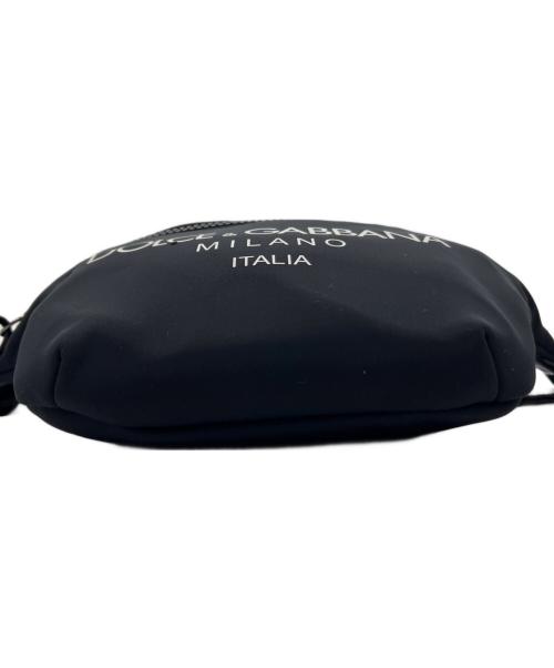 DOLCE & GABBANA（ドルチェ＆ガッバーナ）DOLCE & GABBANA (ドルチェ＆ガッバーナ) ウエストバッグ ブラックの古着・服飾アイテム