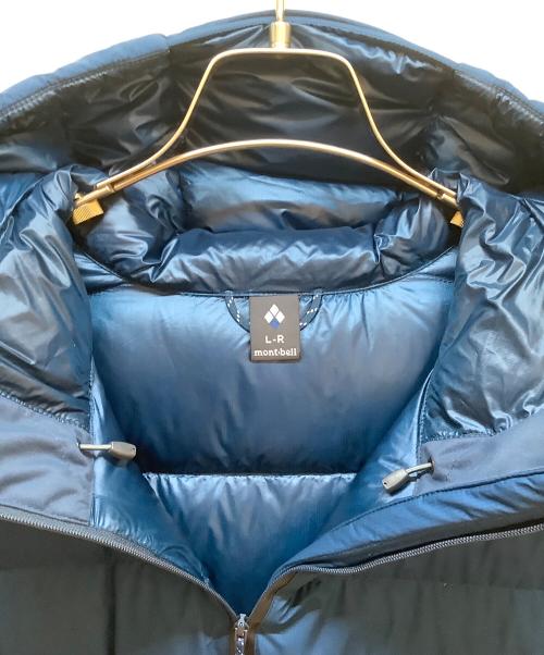 mont-bell（モンベル）mont-bell (モンベル) ダウンジャケット ブルー サイズ:Lの古着・服飾アイテム