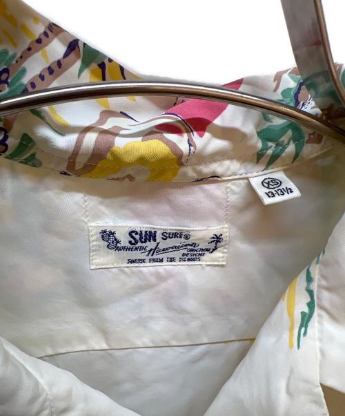 Sun Surf（サンサーフ）Sun Surf (サンサーフ) アロハシャツ ベージュ サイズ:XSの古着・服飾アイテム