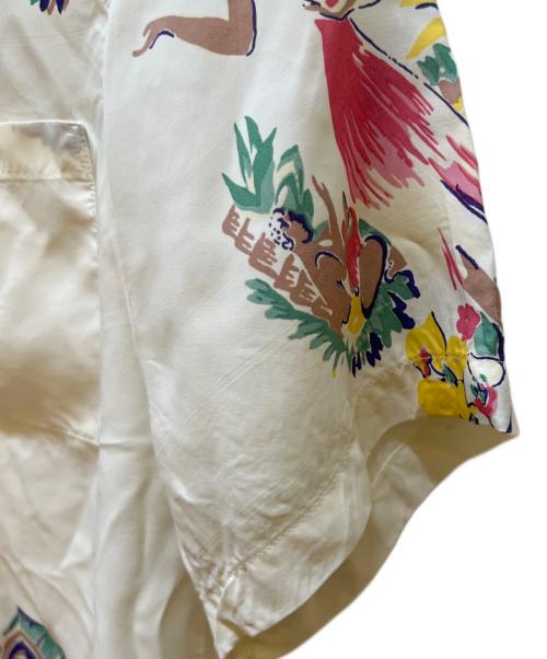 Sun Surf（サンサーフ）Sun Surf (サンサーフ) アロハシャツ ベージュ サイズ:XSの古着・服飾アイテム