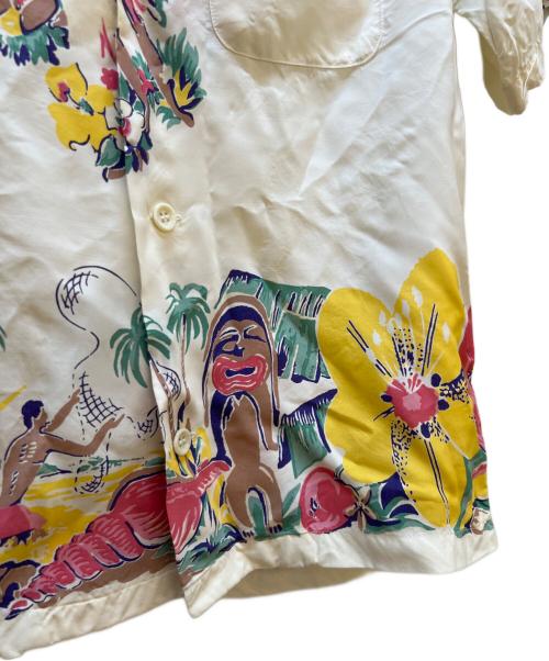 Sun Surf（サンサーフ）Sun Surf (サンサーフ) アロハシャツ ベージュ サイズ:XSの古着・服飾アイテム