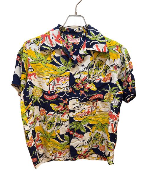 Sun Surf（サンサーフ）Sun Surf (サンサーフ) アロハシャツ ネイビー サイズ:Sの古着・服飾アイテム