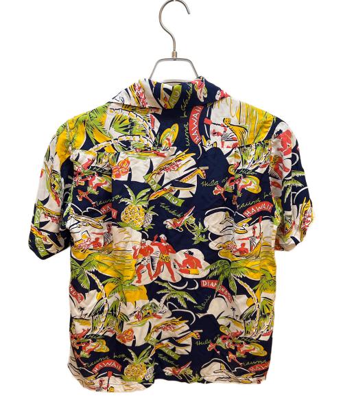 Sun Surf（サンサーフ）Sun Surf (サンサーフ) アロハシャツ ネイビー サイズ:Sの古着・服飾アイテム