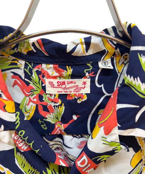 Sun Surf（サンサーフ）Sun Surf (サンサーフ) アロハシャツ ネイビー サイズ:Sの古着・服飾アイテム