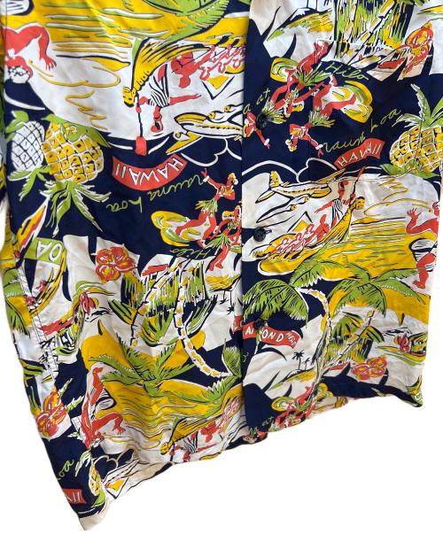 Sun Surf（サンサーフ）Sun Surf (サンサーフ) アロハシャツ ネイビー サイズ:Sの古着・服飾アイテム