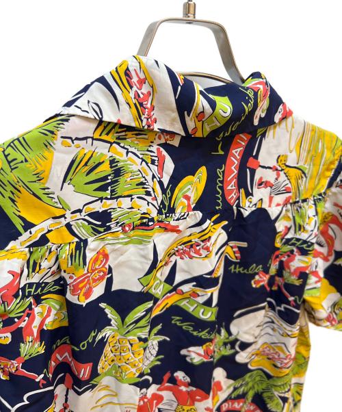 Sun Surf（サンサーフ）Sun Surf (サンサーフ) アロハシャツ ネイビー サイズ:Sの古着・服飾アイテム