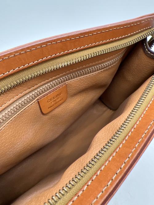 CELINE（セリーヌ）CELINE (セリーヌ) セカンドバッグ ブラウンの古着・服飾アイテム