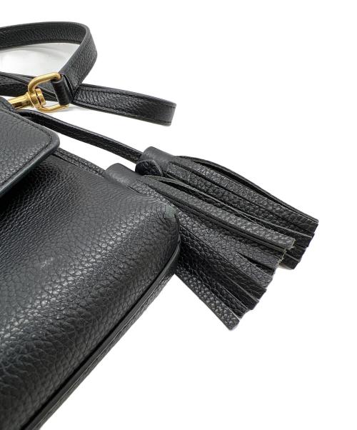 TORY BURCH（トリーバーチ）TORY BURCH (トリーバーチ) ショルダーバッグ ブラックの古着・服飾アイテム