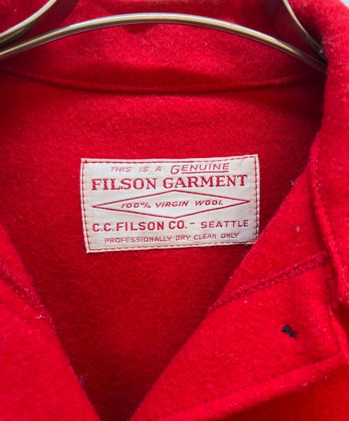FILSON GARMENT（フィルソン ガーメント）FILSON GARMENT (フィルソン ガーメント) ウールジャケット レッド サイズ:なしの古着・服飾アイテム