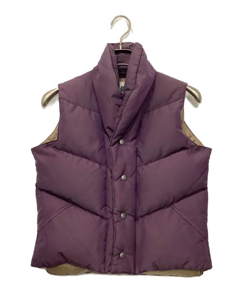 SIERRA DESIGNS（シエラデザインズ）SIERRA DESIGNS (シエラデザインズ) ダウンベスト パープル サイズ:Sの古着・服飾アイテム