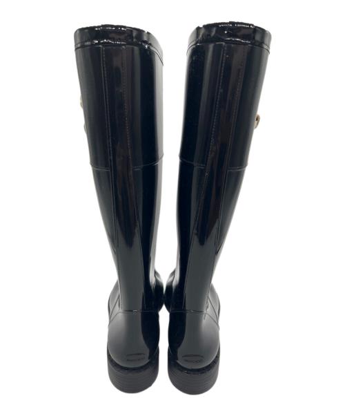 JIMMY CHOO（ジミーチュウ）JIMMY CHOO (ジミーチュウ) 長靴 ブラック サイズ:39の古着・服飾アイテム