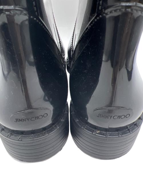 JIMMY CHOO（ジミーチュウ）JIMMY CHOO (ジミーチュウ) 長靴 ブラック サイズ:39の古着・服飾アイテム