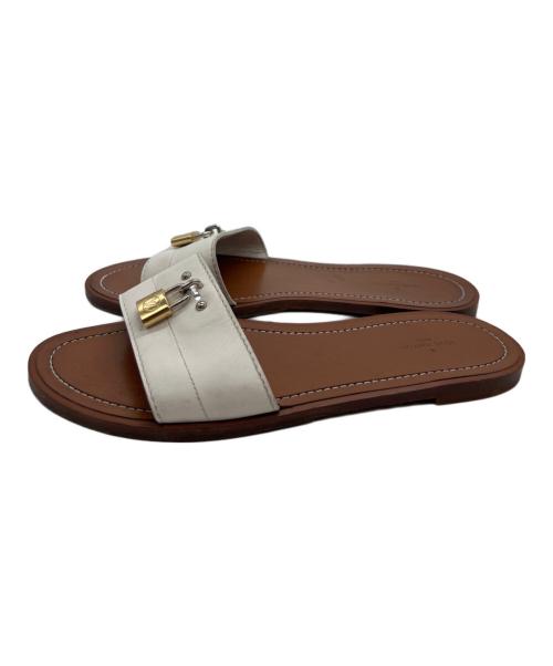 LOUIS VUITTON（ルイ ヴィトン）LOUIS VUITTON (ルイ ヴィトン) サンダル ブラウン サイズ:39の古着・服飾アイテム