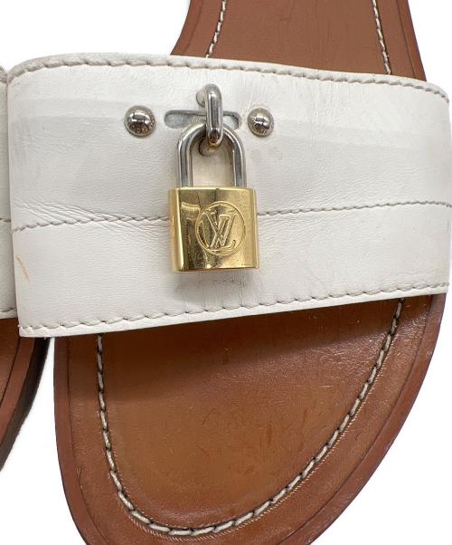 LOUIS VUITTON（ルイ ヴィトン）LOUIS VUITTON (ルイ ヴィトン) サンダル ブラウン サイズ:39の古着・服飾アイテム