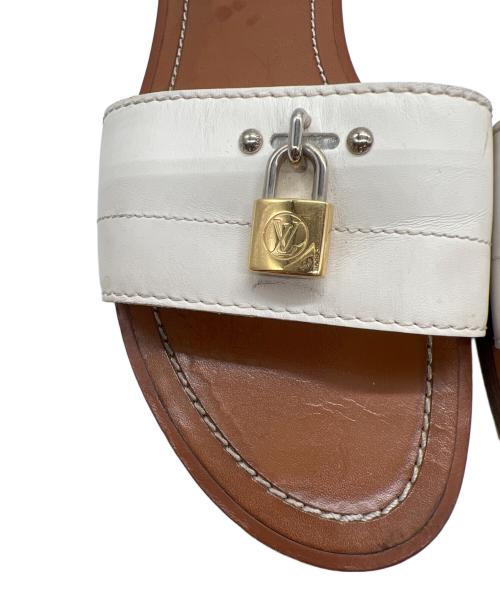 LOUIS VUITTON（ルイ ヴィトン）LOUIS VUITTON (ルイ ヴィトン) サンダル ブラウン サイズ:39の古着・服飾アイテム