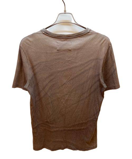 Maison Martin Margiela（メゾンマルタンマルジェラ）Maison Martin Margiela (メゾンマルタンマルジェラ) 半袖カットソー ブラウン サイズ:Mの古着・服飾アイテム