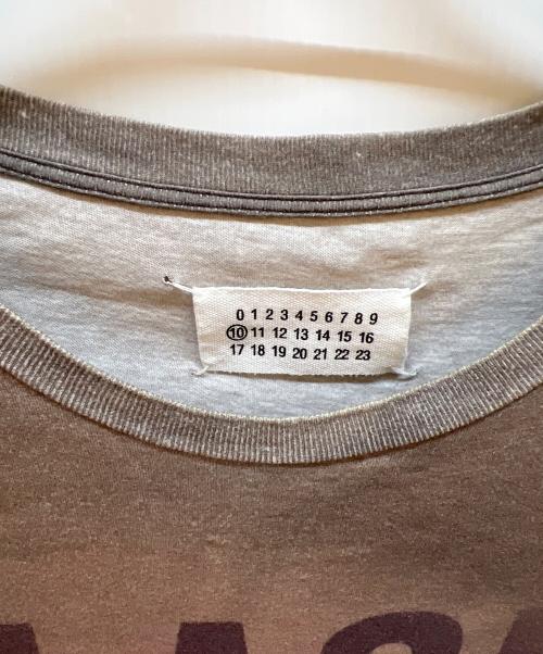 Maison Martin Margiela（メゾンマルタンマルジェラ）Maison Martin Margiela (メゾンマルタンマルジェラ) 半袖カットソー ブラウン サイズ:Mの古着・服飾アイテム