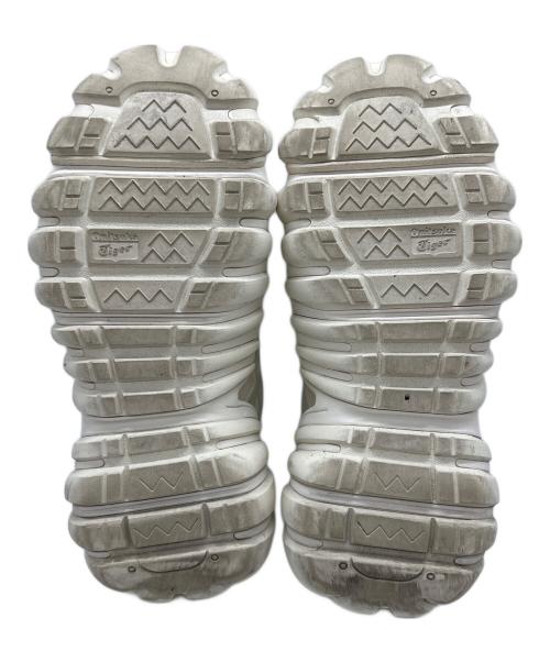 Onitsuka Tiger（オニツカタイガー）Onitsuka Tiger (オニツカタイガー) Onitsuka Tiger DENTIGRE ホワイト×オリーブ サイズ:23.5の古着・服飾アイテム