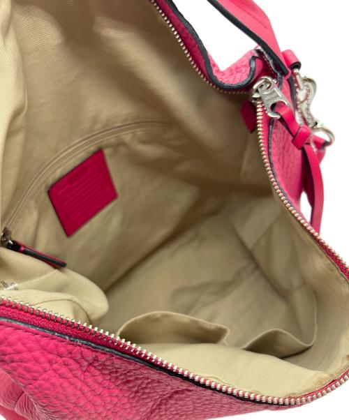 COACH（コーチ）COACH (コーチ) 2WAYバッグ ショッキングピンクの古着・服飾アイテム