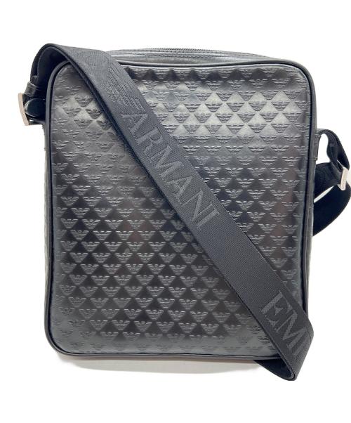 EMPORIO ARMANI（エンポリオ アルマーニ）EMPORIO ARMANI (エンポリオアルマーニ) ショルダーバッグ ブラックの古着・服飾アイテム