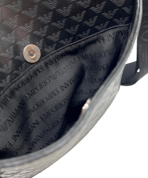 EMPORIO ARMANI（エンポリオ アルマーニ）EMPORIO ARMANI (エンポリオアルマーニ) ショルダーバッグ ブラックの古着・服飾アイテム