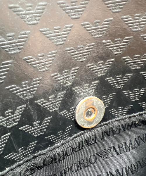 EMPORIO ARMANI（エンポリオ アルマーニ）EMPORIO ARMANI (エンポリオアルマーニ) ショルダーバッグ ブラックの古着・服飾アイテム