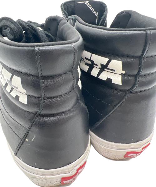 VANS（ヴァンズ）VANS (バンズ) METALLICA (メタリカ) Vans Sk8-Hi Re-Issue Metallica ブラック サイズ:26.5の古着・服飾アイテム