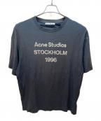 Acne studiosアクネ ストゥディオス）の古着「半袖カットソー」｜ブラック